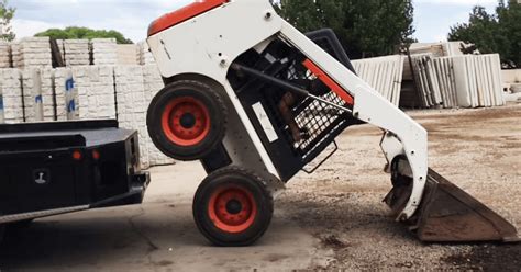 loading skid steer without ramps|aluminum ramps for skid steer.